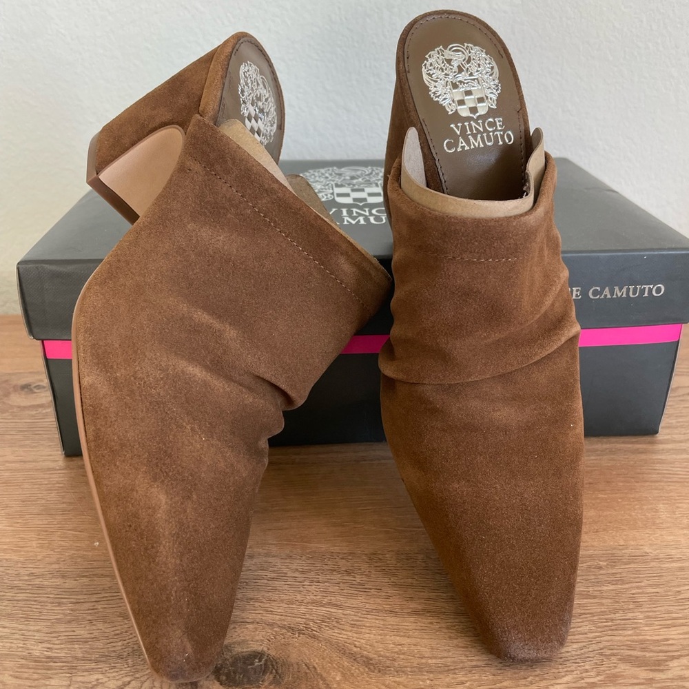 NWT Women’s Vince Camuto Carlie Mules Size 7.5 - Picture 2 of 8